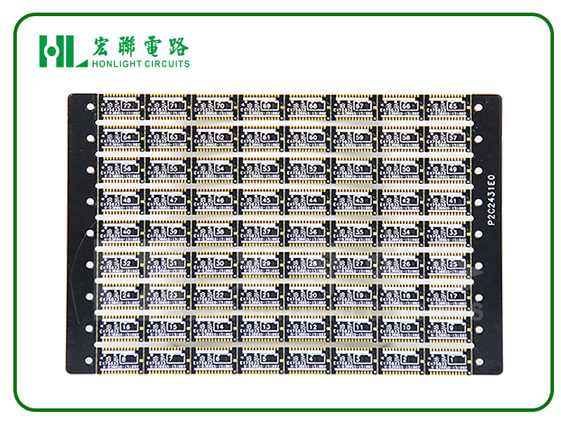 无卤素厚金半孔电路板