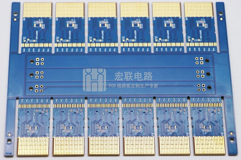 沉金+金手指PCB